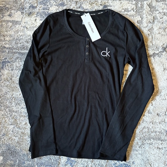 Calvin Klein Womens 2 Piece Fleece Pajama Set - Picture 5 of 6